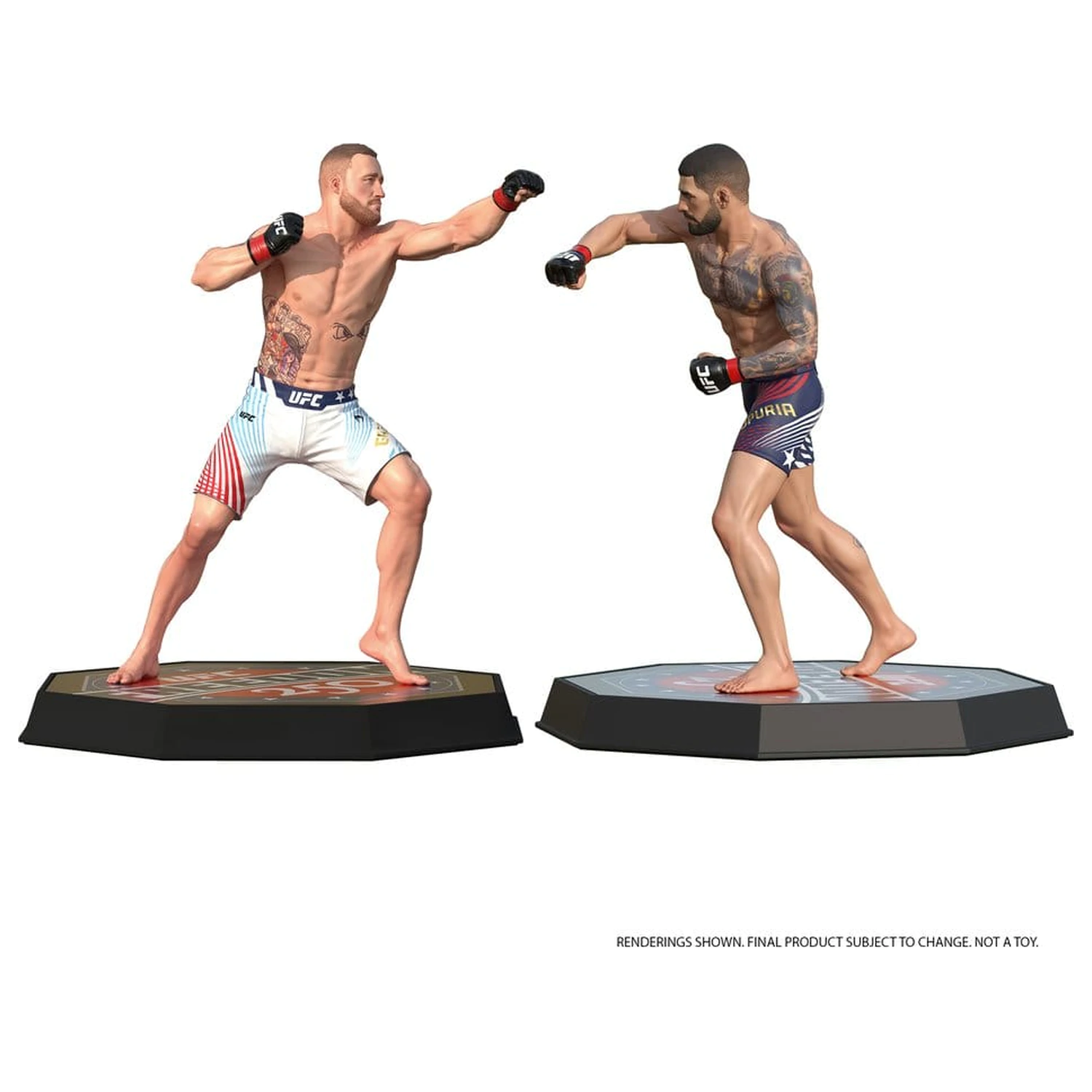 UFC McFarlane’s SportsPicks Action Figures 2-Pack Ilia Topuria vs Justin Gaethje (Freedom 250) 18 cm product photo