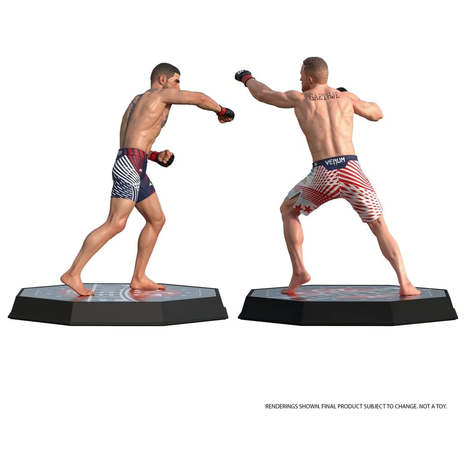 UFC McFarlane’s SportsPicks Action Figures 2-Pack Ilia Topuria vs Justin Gaethje (Freedom 250) 18 cm product photo