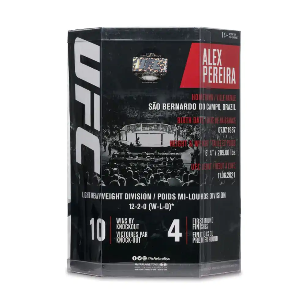 UFC Posed PVC Statue Alex Pereira 18 cm product photo