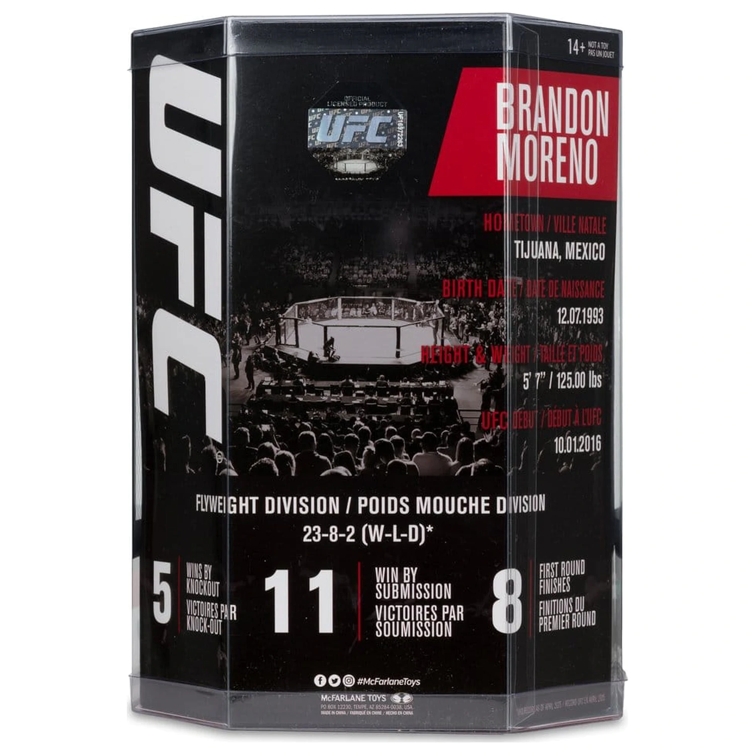 UFC Posed PVC Statue Brandon Moreno 16 cm product photo