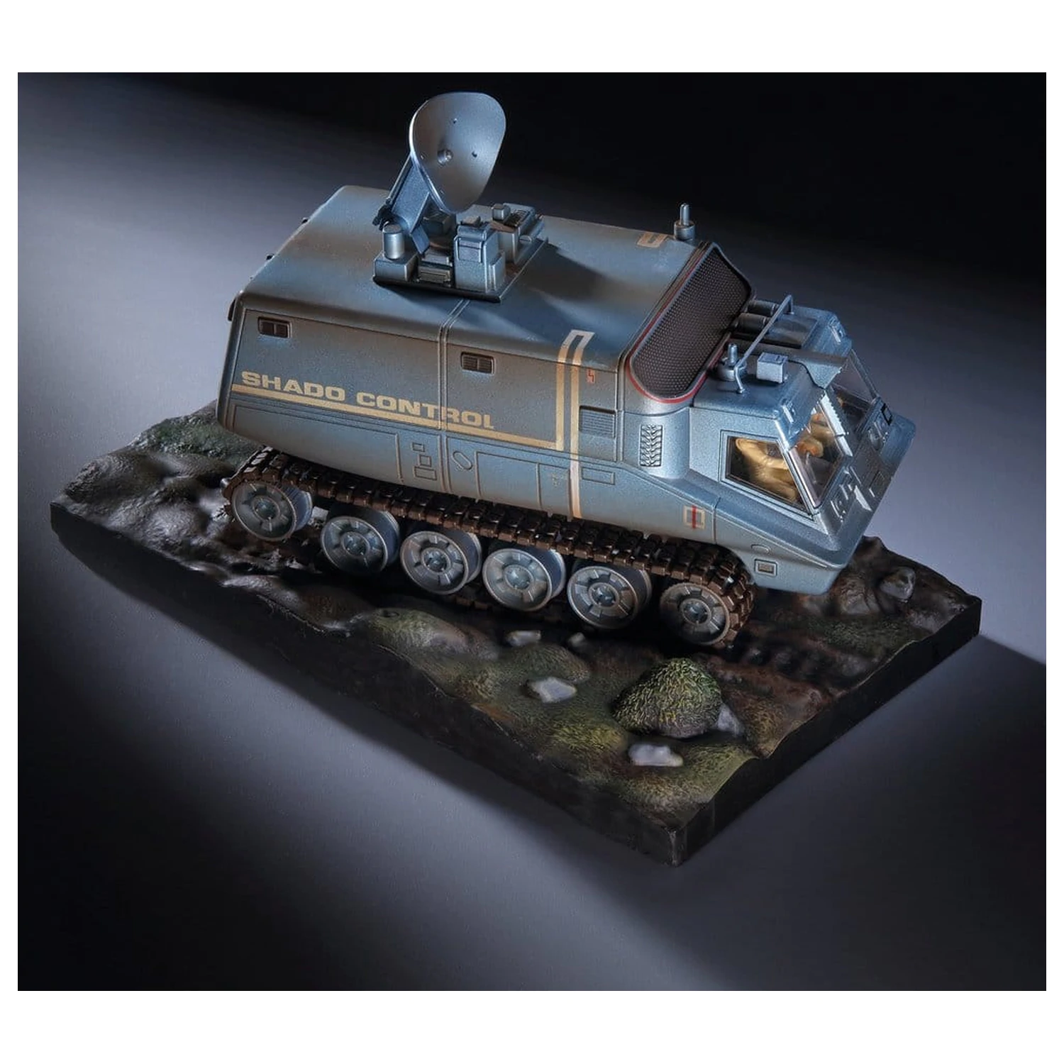 UFO Die-cast Model S.H.A.D.O. Mobile (with Radar) 17 cm product photo