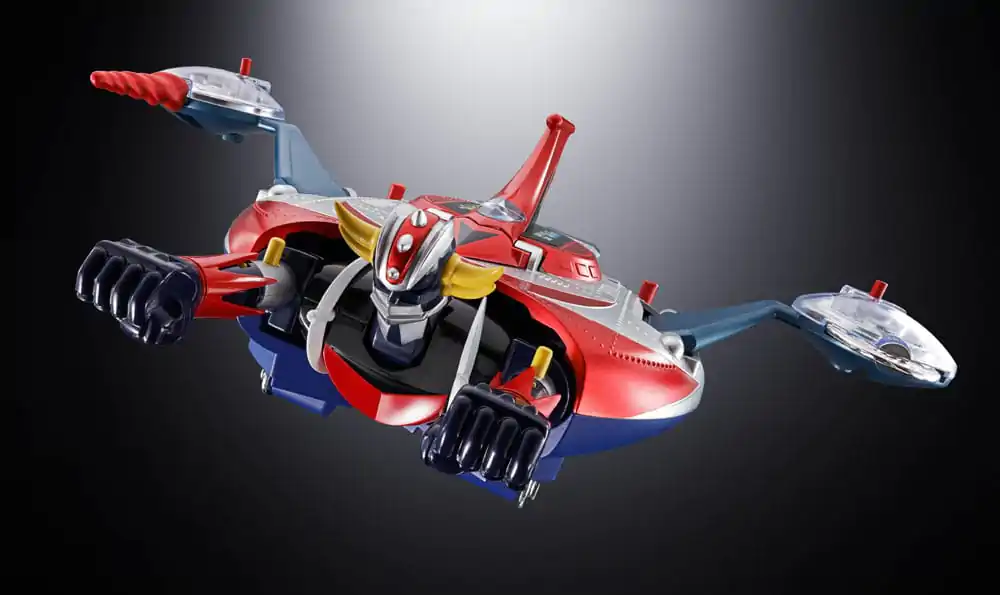 Ufo Robo Grendizer Diecast Action Figure Grendizer &amp; UFO Spazer Deluxe 14 cm product photo