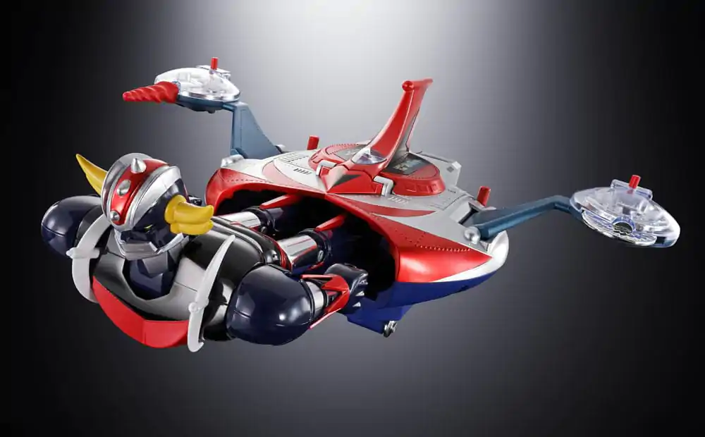 Ufo Robo Grendizer Diecast Action Figure Grendizer &amp; UFO Spazer Deluxe 14 cm product photo