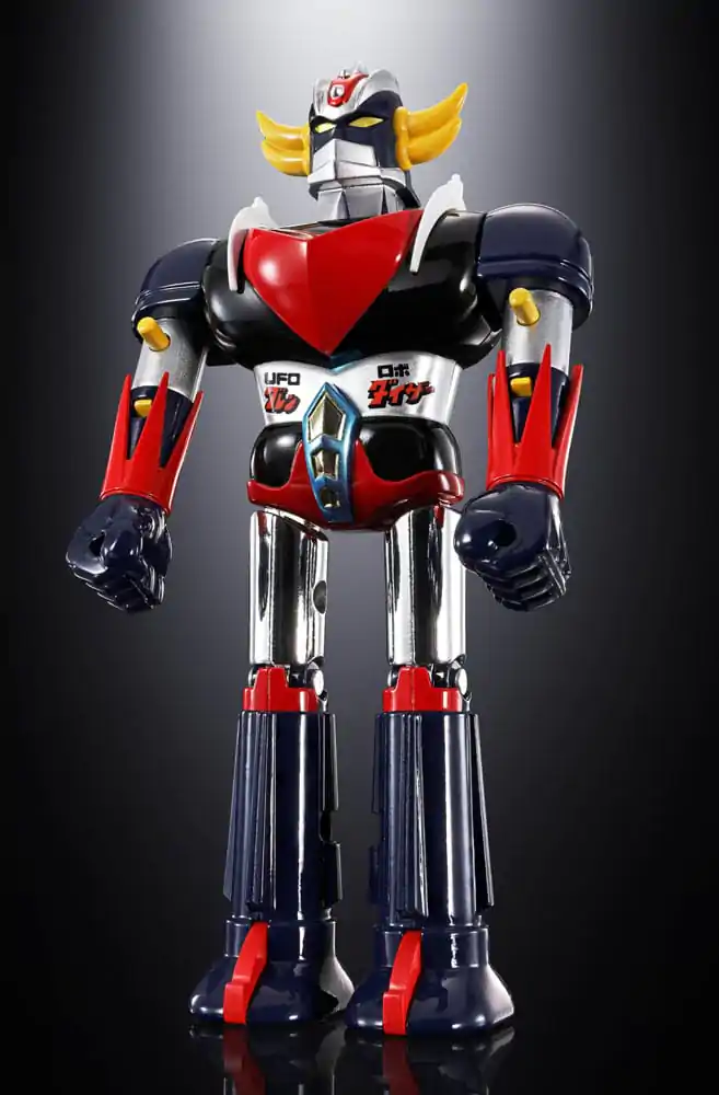 Ufo Robo Grendizer Diecast Action Figure Grendizer &amp; UFO Spazer Deluxe 14 cm product photo