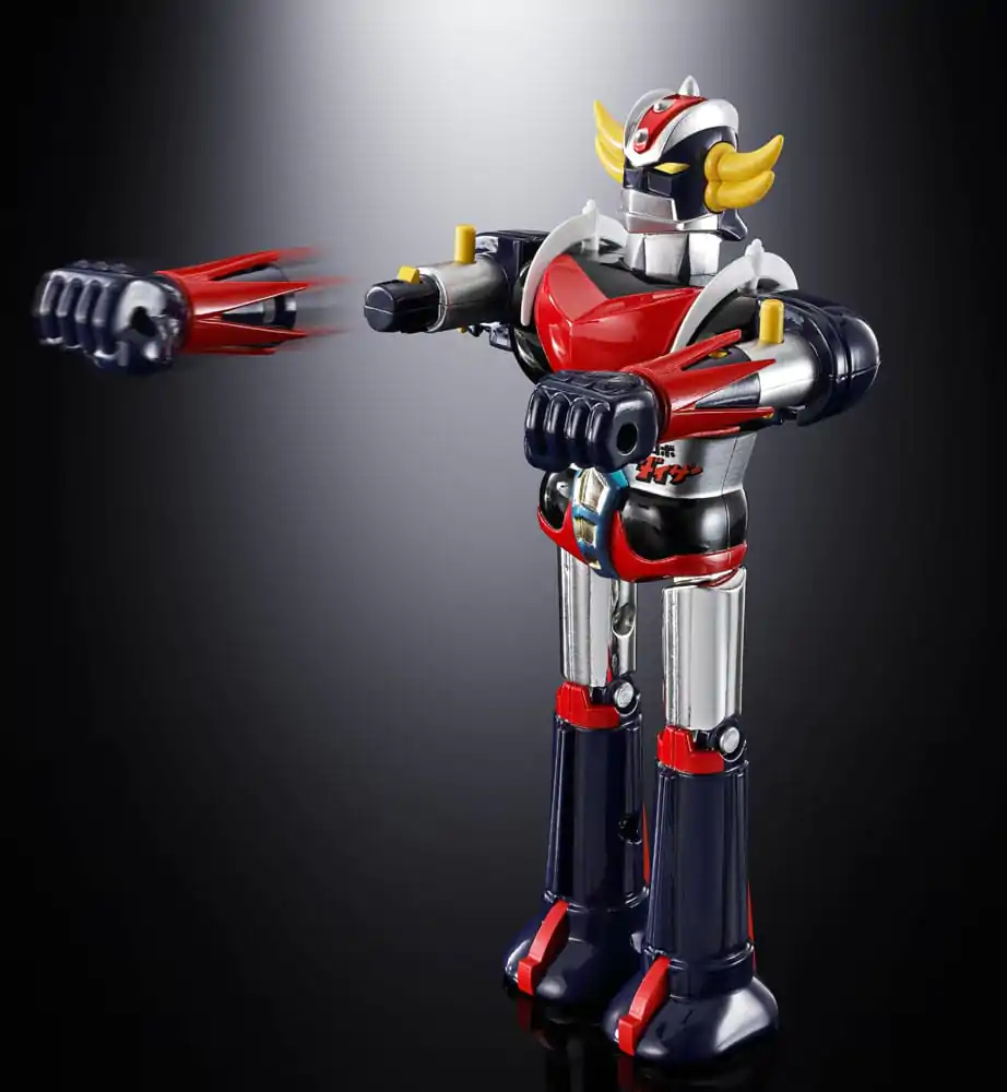 Ufo Robo Grendizer Diecast Action Figure Grendizer &amp; UFO Spazer Deluxe 14 cm product photo