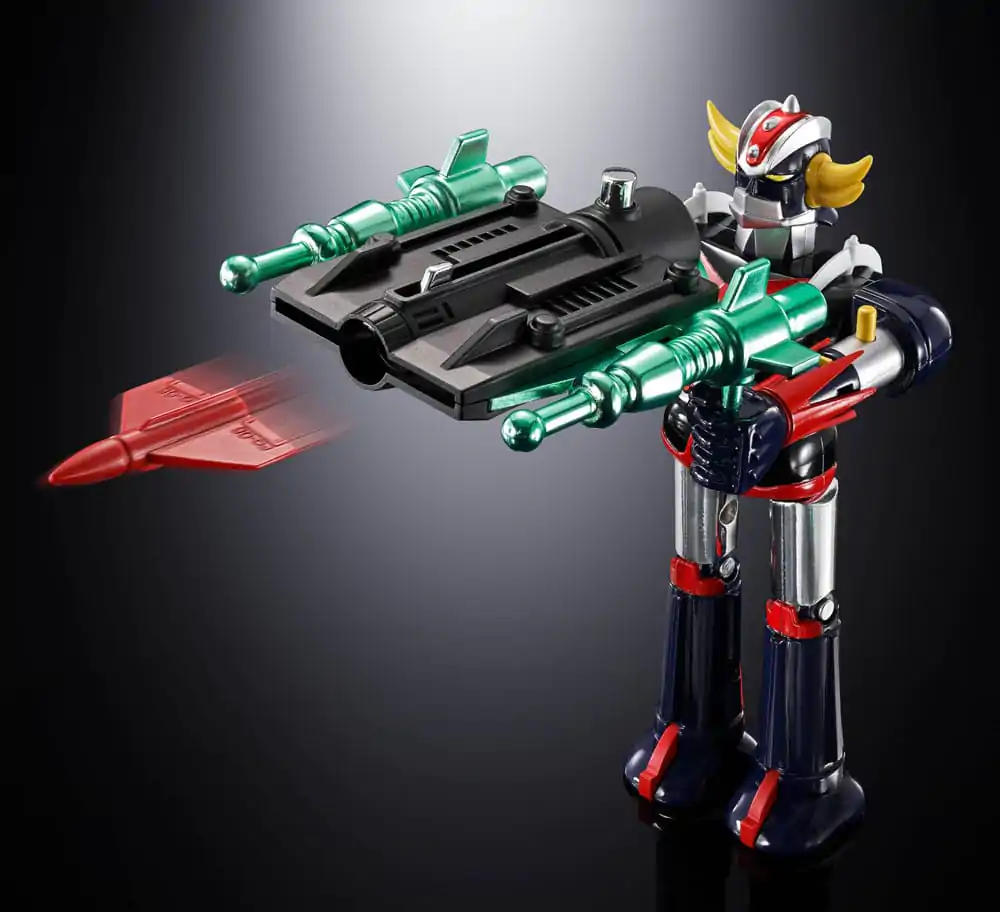 Ufo Robo Grendizer Diecast Action Figure Grendizer &amp; UFO Spazer Deluxe 14 cm product photo