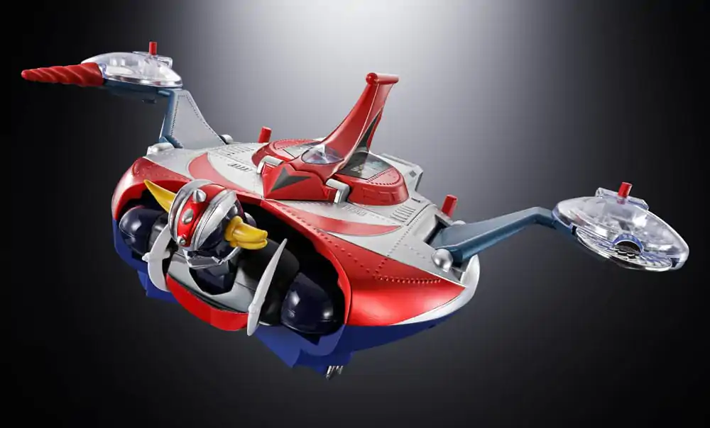 Ufo Robo Grendizer Diecast Action Figure Grendizer &amp; UFO Spazer Deluxe 14 cm product photo