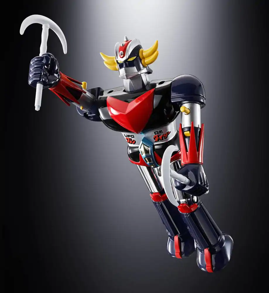 Ufo Robo Grendizer Diecast Action Figure Grendizer &amp; UFO Spazer Deluxe 14 cm product photo