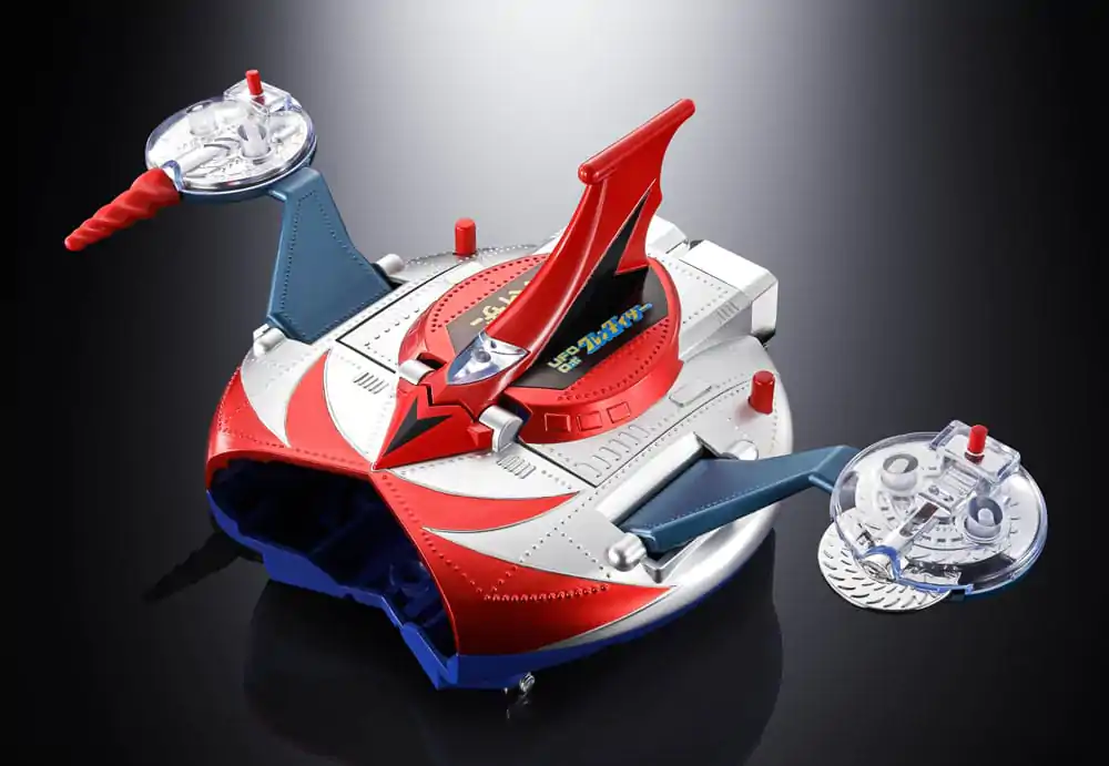 Ufo Robo Grendizer Diecast Action Figure Grendizer &amp; UFO Spazer Deluxe 14 cm product photo
