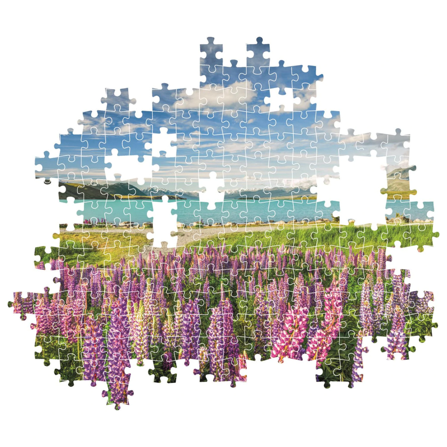 New Zealand Lake Tekapo 1500-piece puzzle product photo