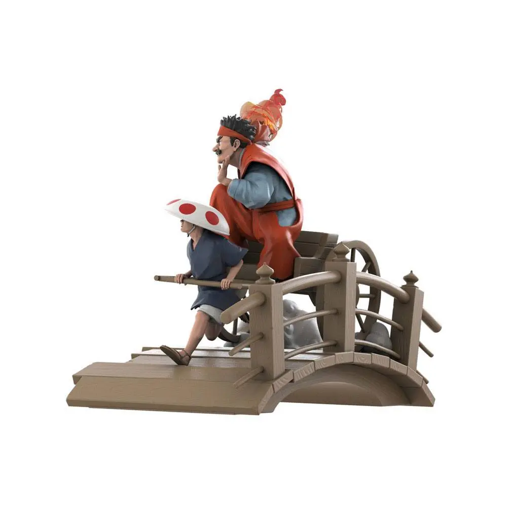 Ukiyo-E Statue Rickshaw Kart: Mushroom Shogun by Jed Henry Limited Edition 22 cm product photo