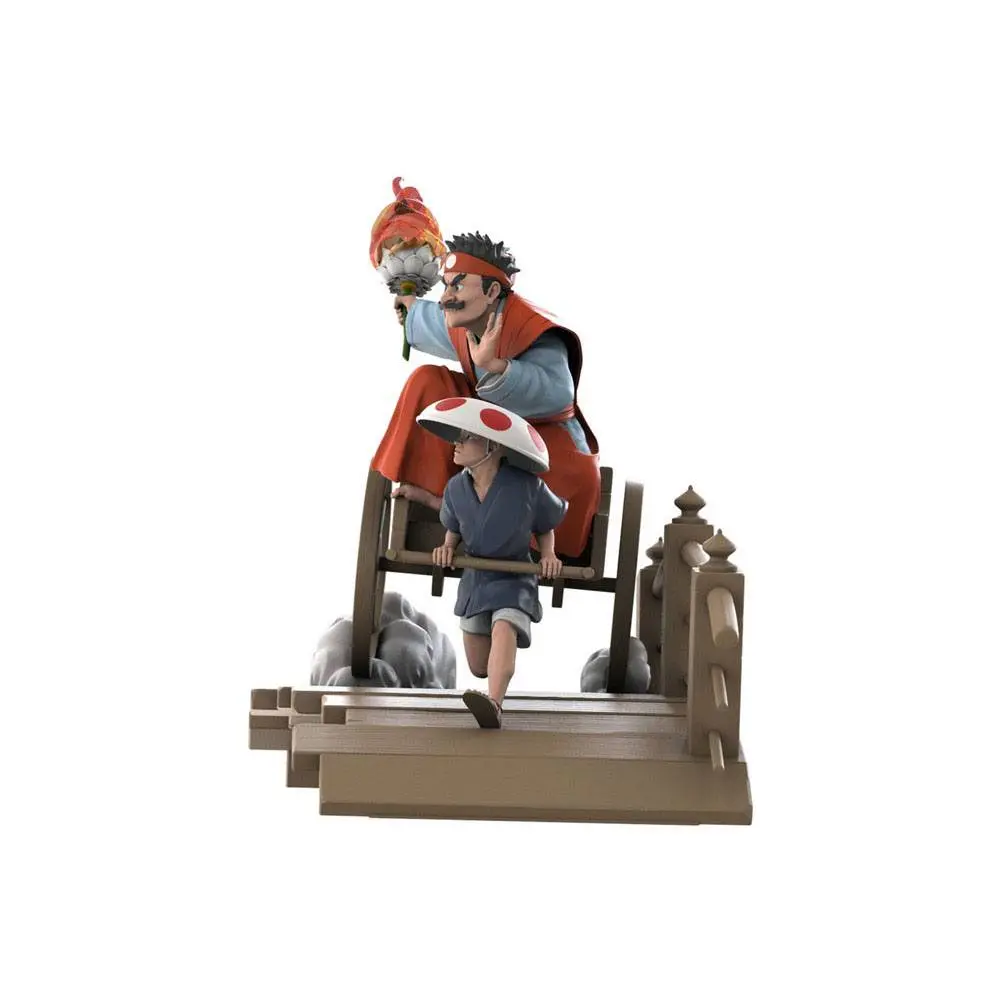 Ukiyo-E Statue Rickshaw Kart: Mushroom Shogun by Jed Henry Limited Edition 22 cm product photo