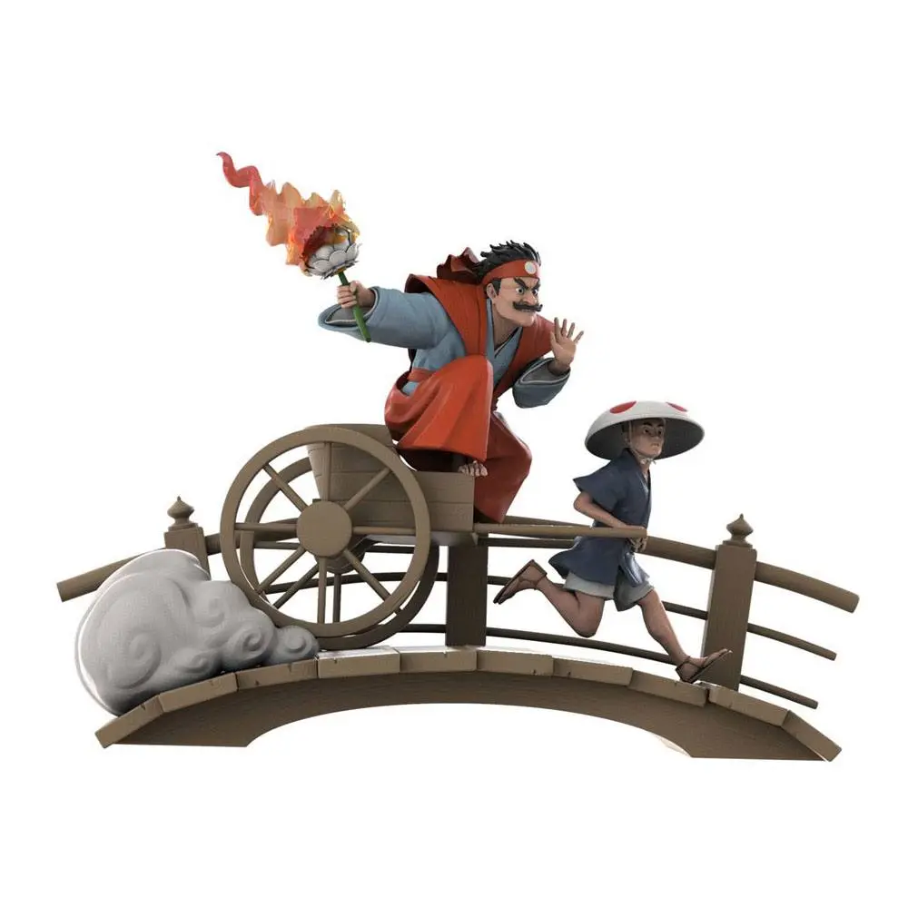 Ukiyo-E Statue Rickshaw Kart: Mushroom Shogun by Jed Henry Limited Edition 22 cm product photo