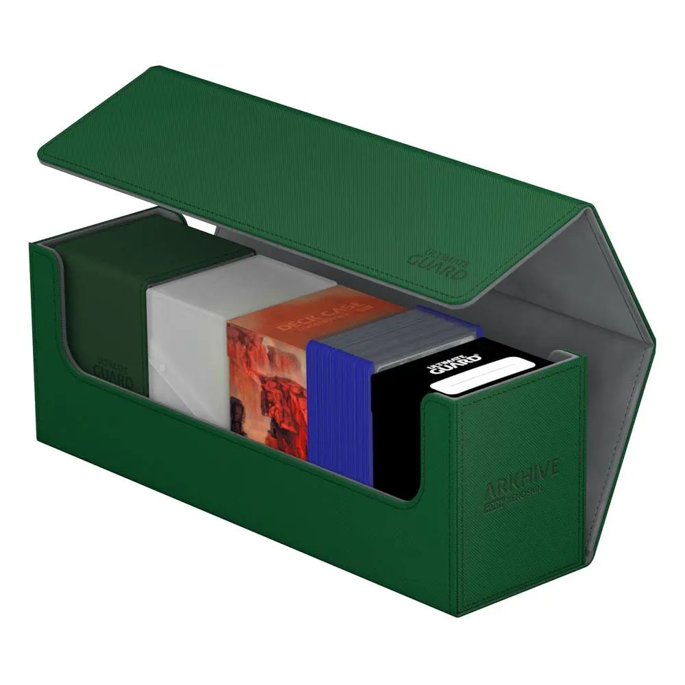 Ultimate Guard Arkhive 400+ Standard Size XenoSkin Green product photo