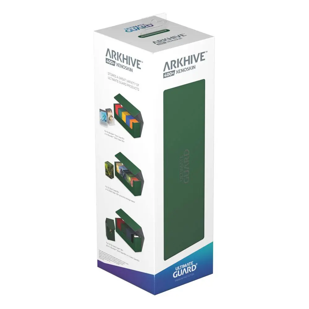 Ultimate Guard Arkhive 400+ Standard Size XenoSkin Green product photo