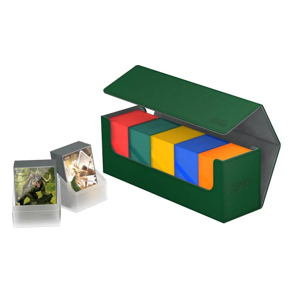Ultimate Guard Arkhive 400+ Standard Size XenoSkin Green product photo