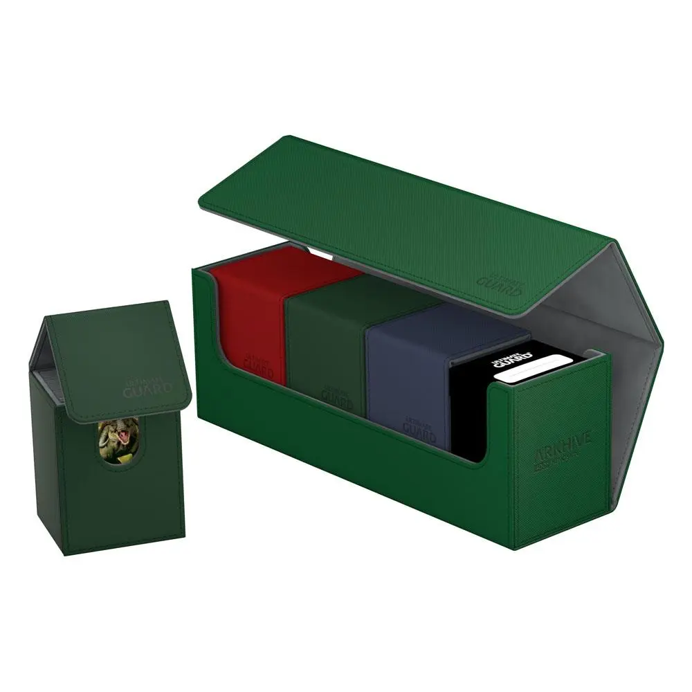 Ultimate Guard Arkhive 400+ Standard Size XenoSkin Green product photo
