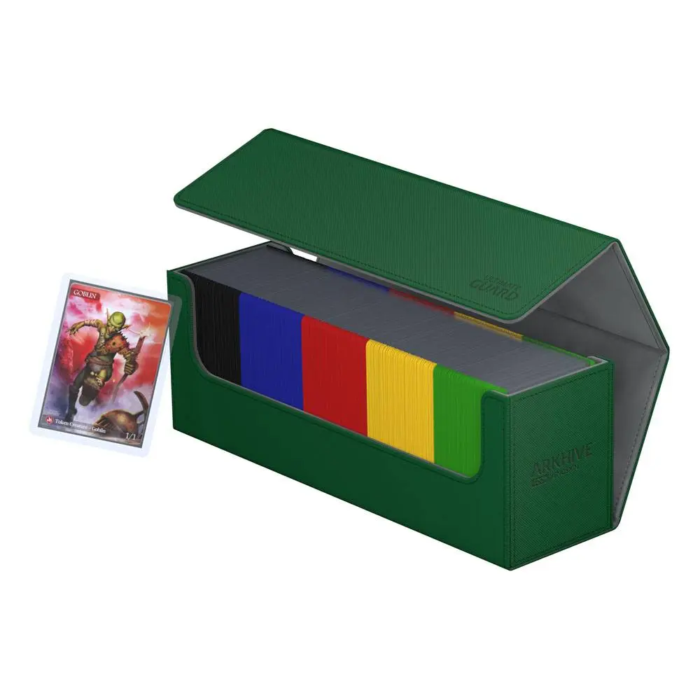 Ultimate Guard Arkhive 400+ Standard Size XenoSkin Green product photo
