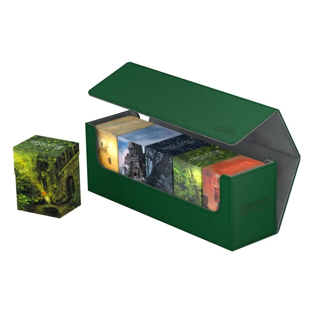 Ultimate Guard Arkhive 400+ Standard Size XenoSkin Green product photo