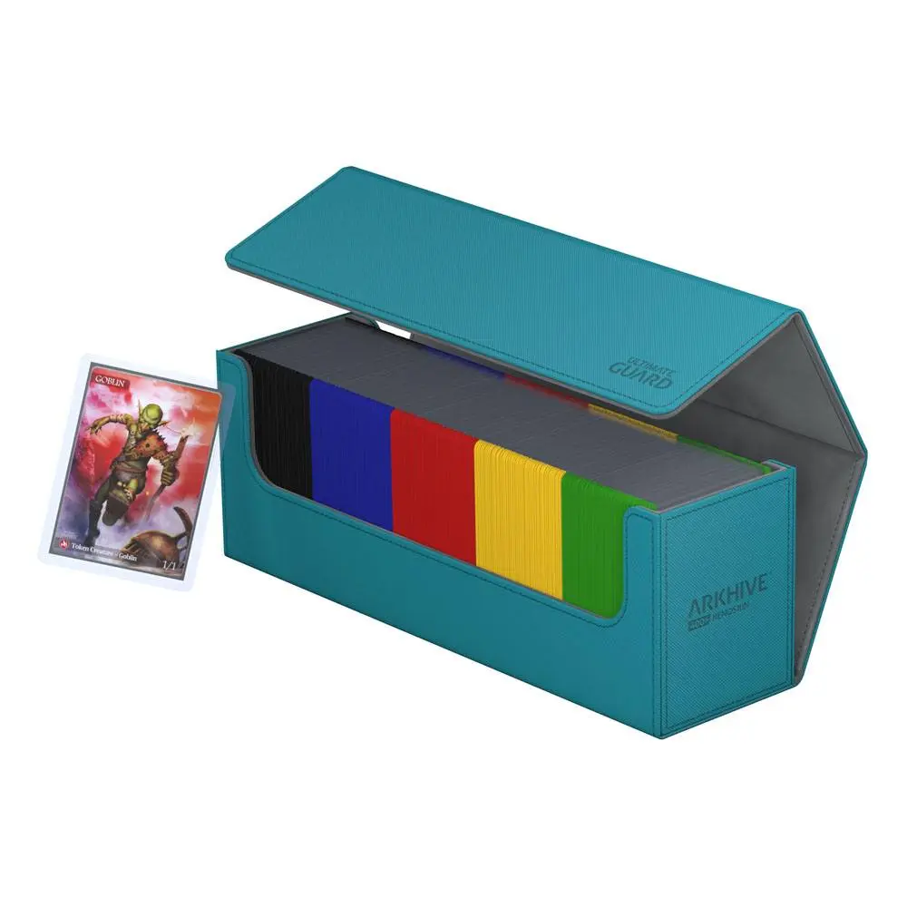Ultimate Guard Arkhive 400+ Standard Size XenoSkin Petrol Blue product photo