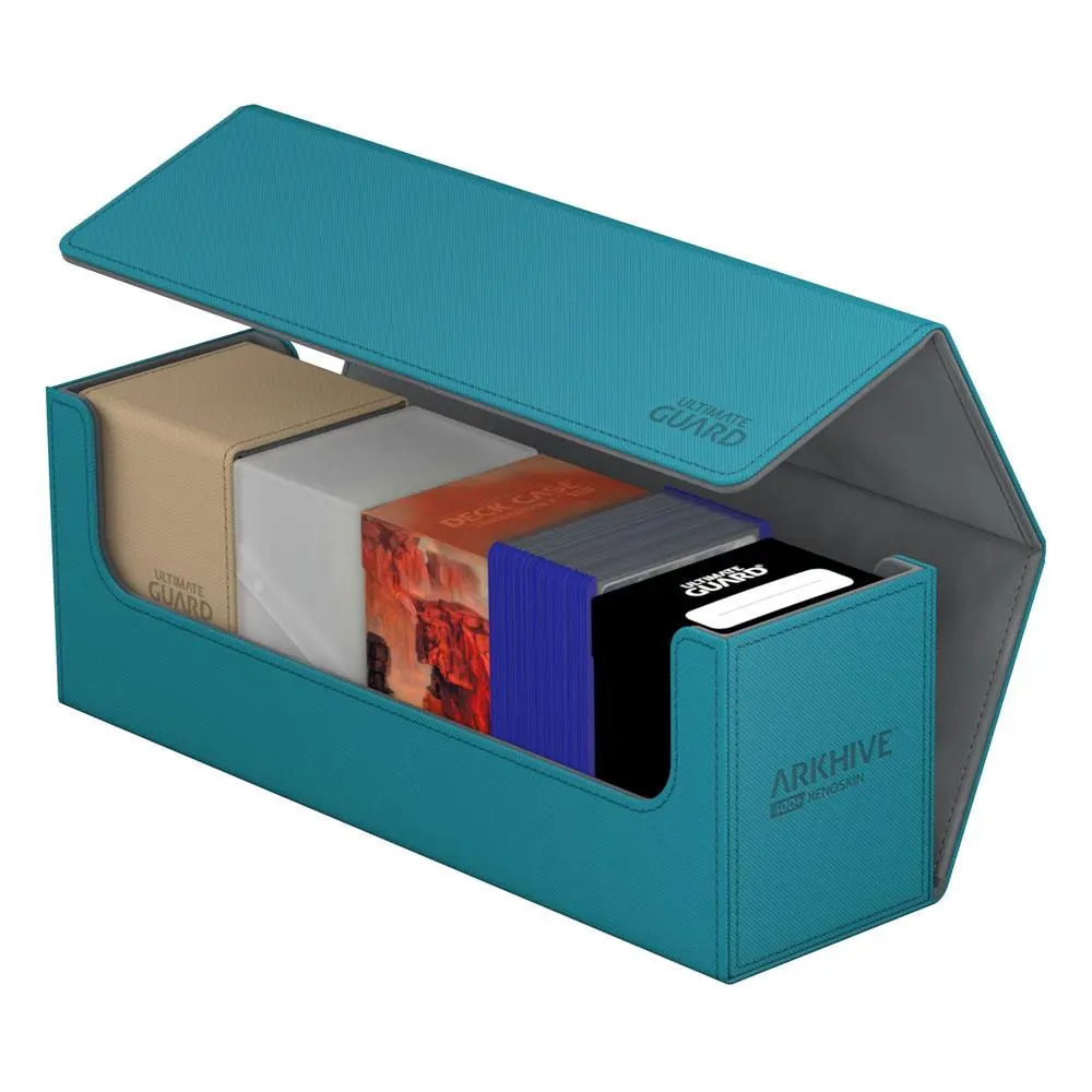 Ultimate Guard Arkhive 400+ Standard Size XenoSkin Petrol Blue product photo