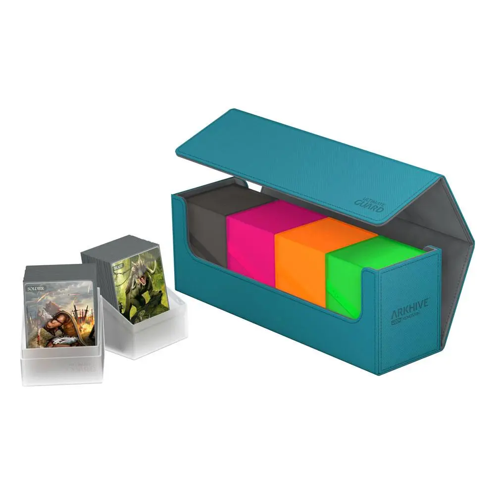 Ultimate Guard Arkhive 400+ Standard Size XenoSkin Petrol Blue product photo