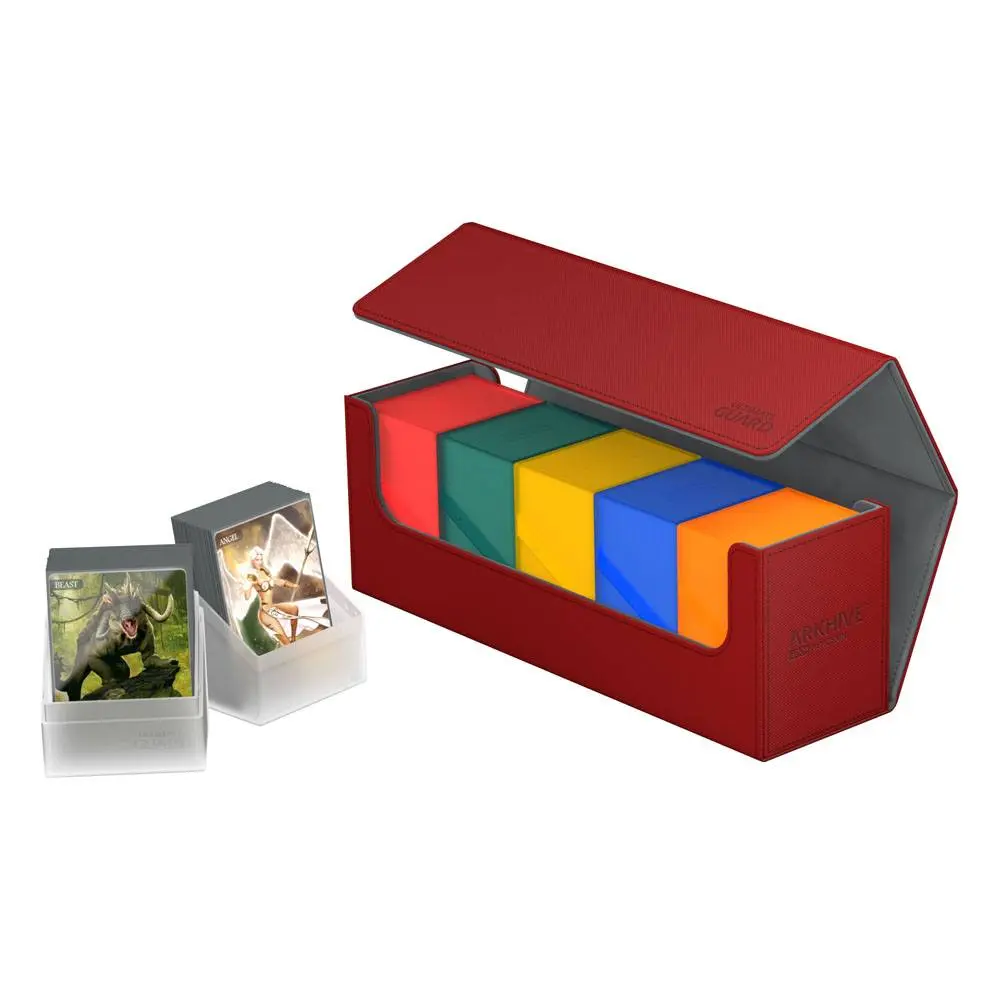 Ultimate Guard Arkhive 400+ Standard Size XenoSkin Red product photo