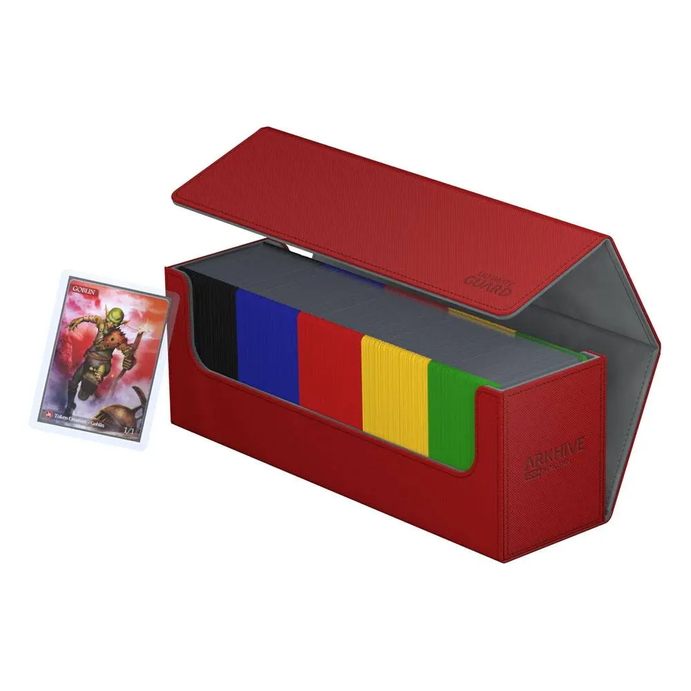 Ultimate Guard Arkhive 400+ Standard Size XenoSkin Red product photo