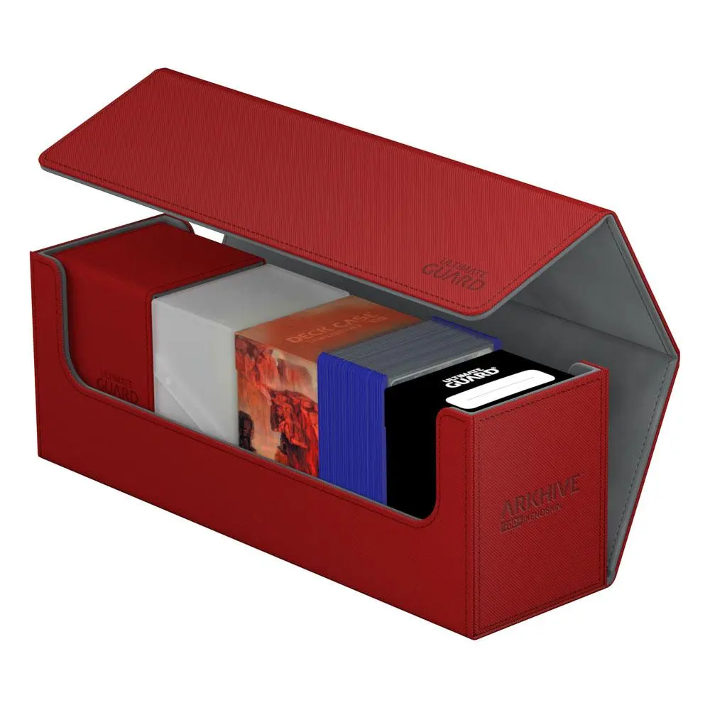 Ultimate Guard Arkhive 400+ Standard Size XenoSkin Red product photo