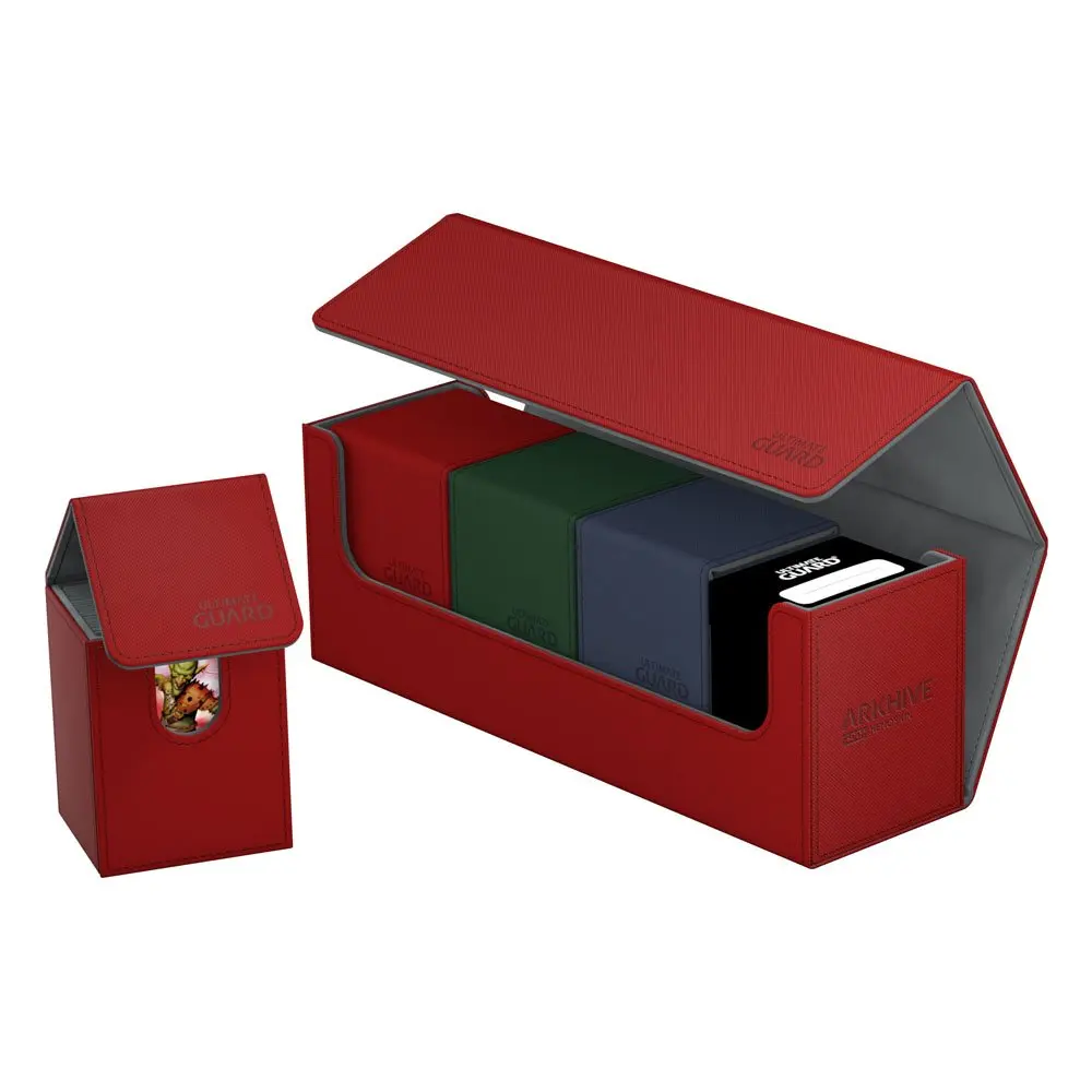 Ultimate Guard Arkhive 400+ Standard Size XenoSkin Red product photo