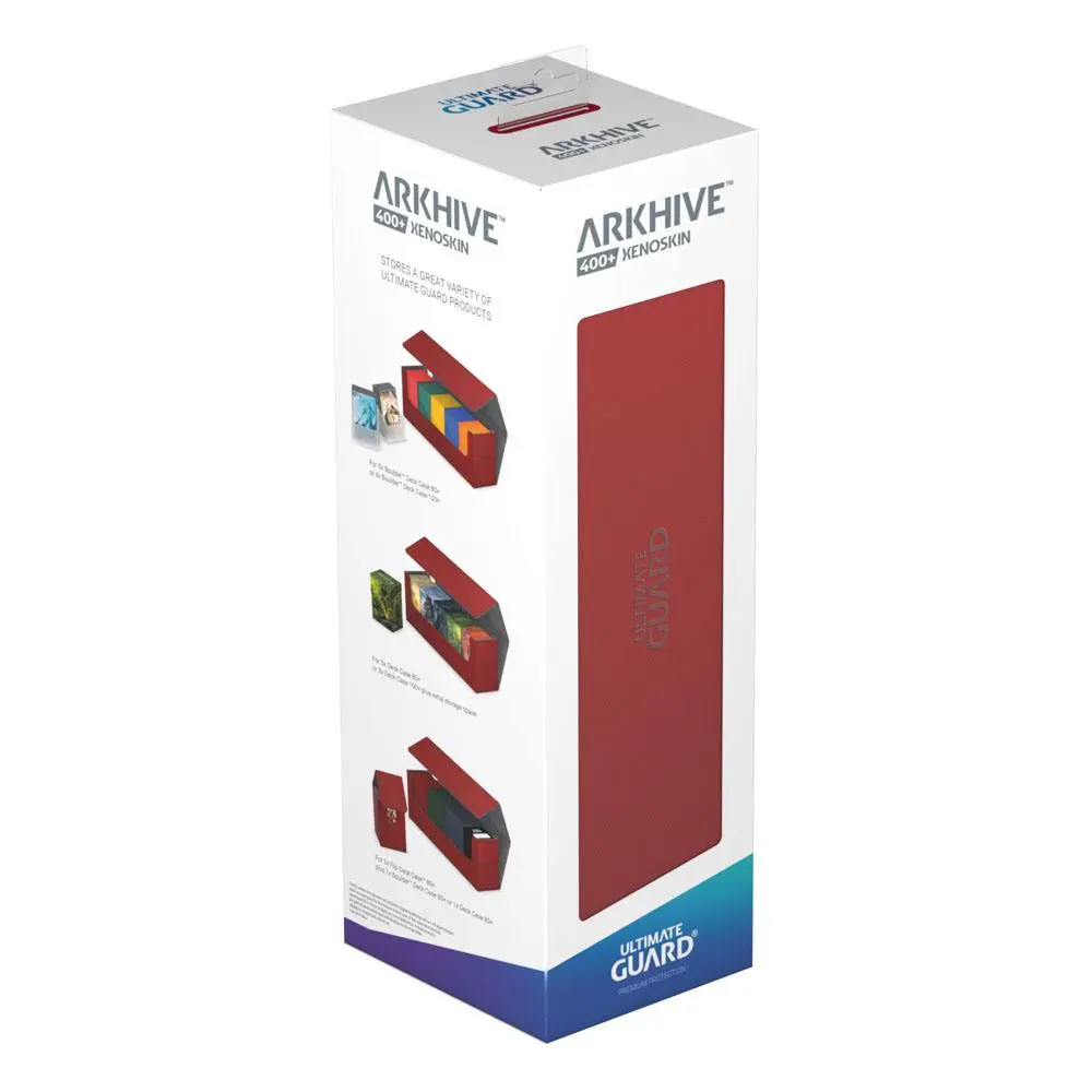 Ultimate Guard Arkhive 400+ Standard Size XenoSkin Red product photo