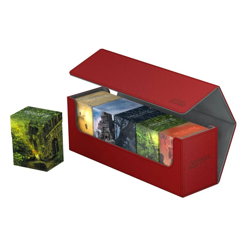 Ultimate Guard Arkhive 400+ Standard Size XenoSkin Red product photo