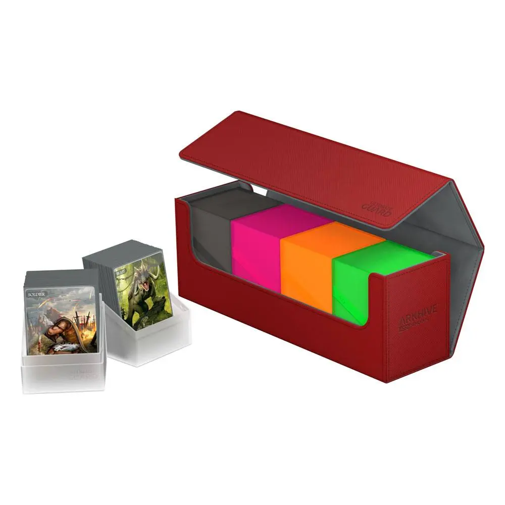 Ultimate Guard Arkhive 400+ Standard Size XenoSkin Red product photo