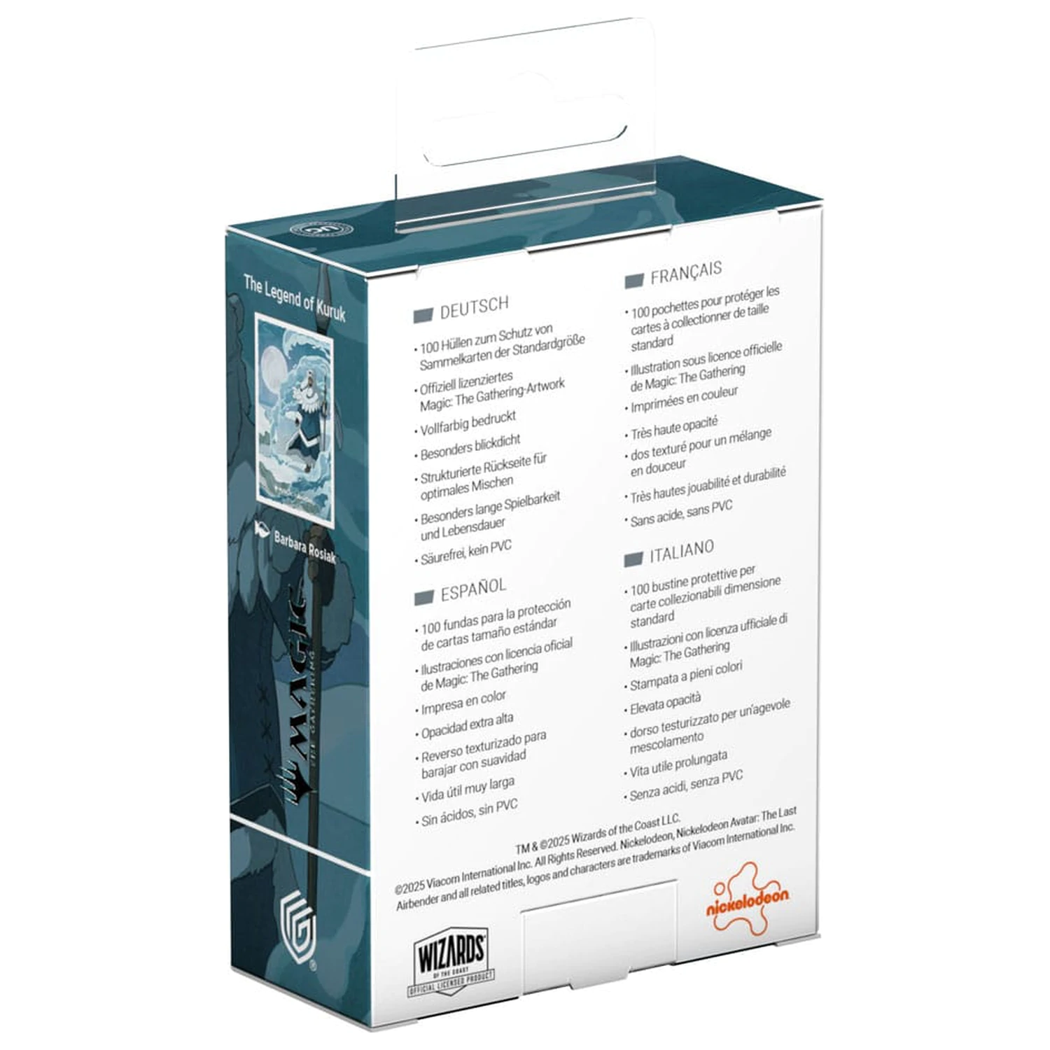 Ultimate Guard Art Sleeves Magic: The Gathering | Avatar: The Last Airbender - The Legend of Kuruk product photo