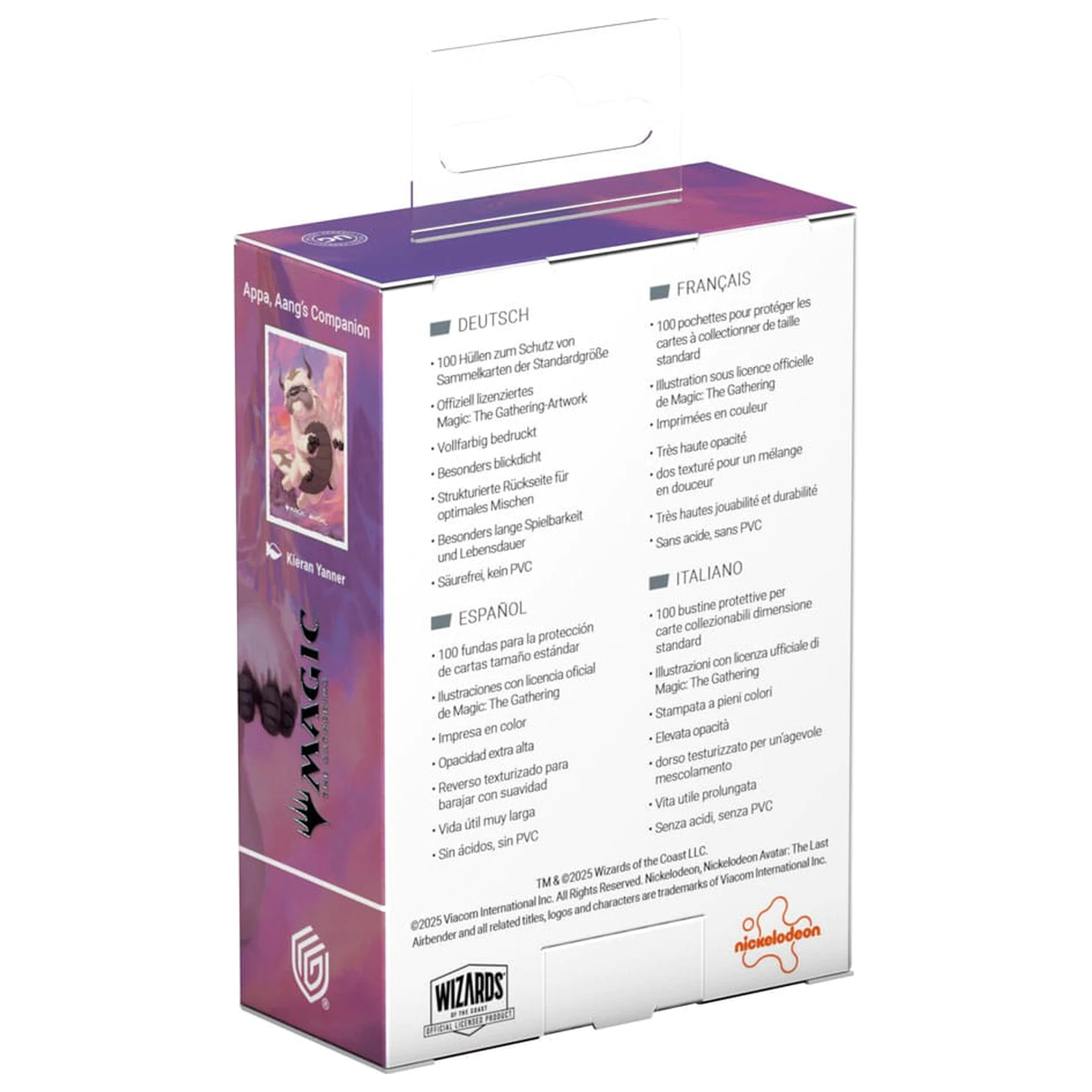 Ultimate Guard Art Sleeves Magic: The Gathering | Avatar: The Last Airbender - Appa, Aang's Companion	 product photo