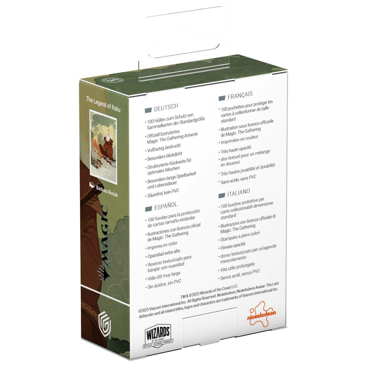 Ultimate Guard Art Sleeves Magic: The Gathering "Avatar: The Last Airbender" - The Legend of Roku product photo