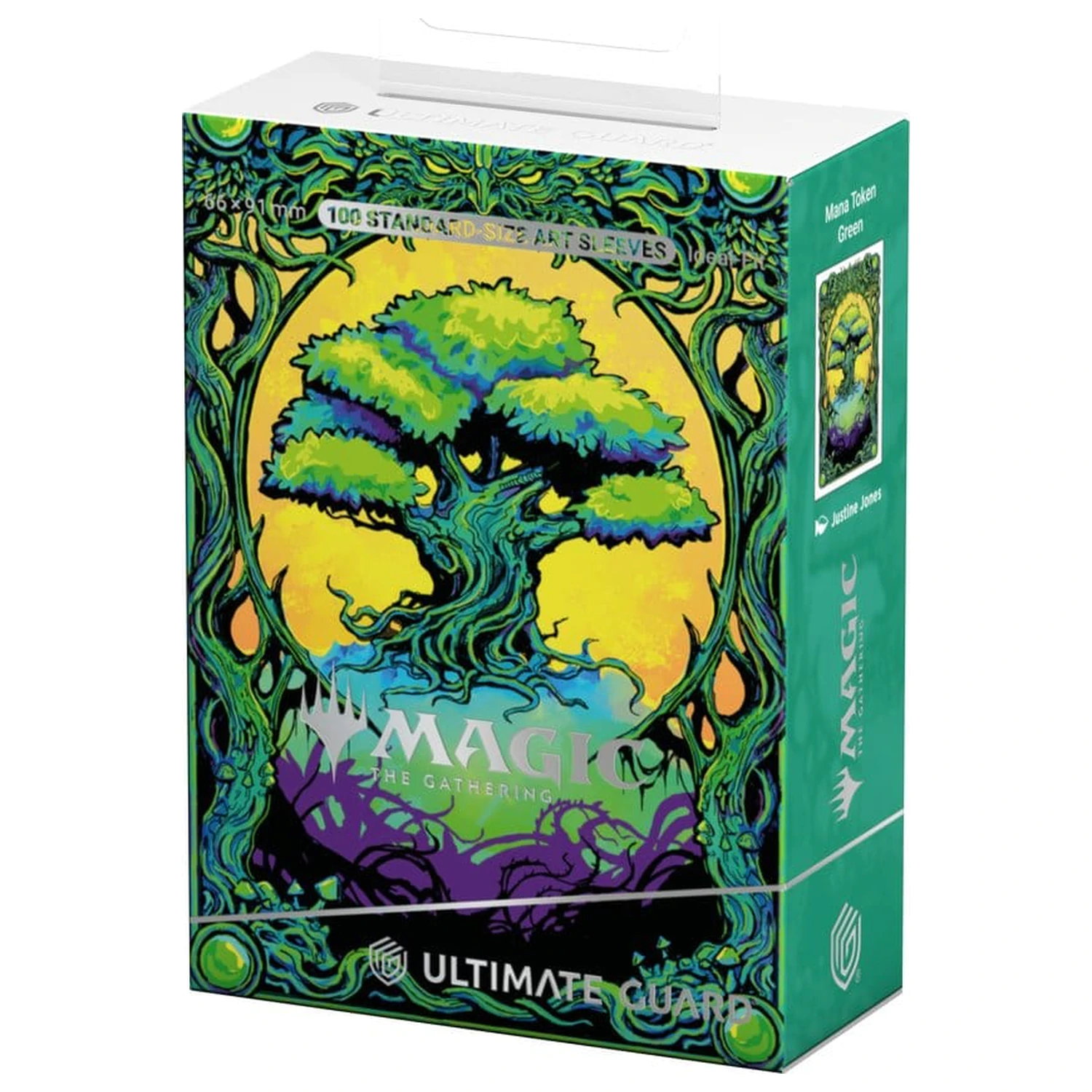 Ultimate Guard Art Sleeves Magic: The Gathering  "Mana Token" - Forest product photo
