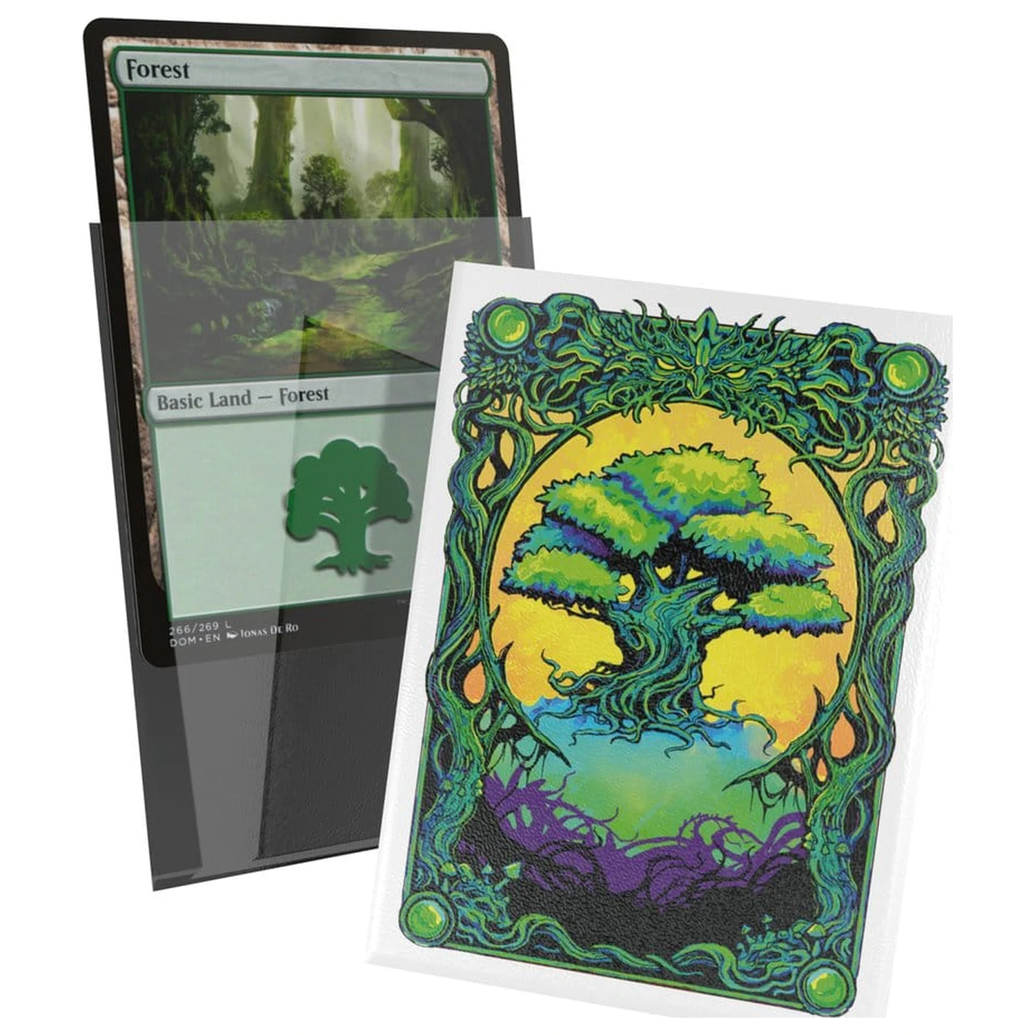 Ultimate Guard Art Sleeves Magic: The Gathering  "Mana Token" - Forest product photo