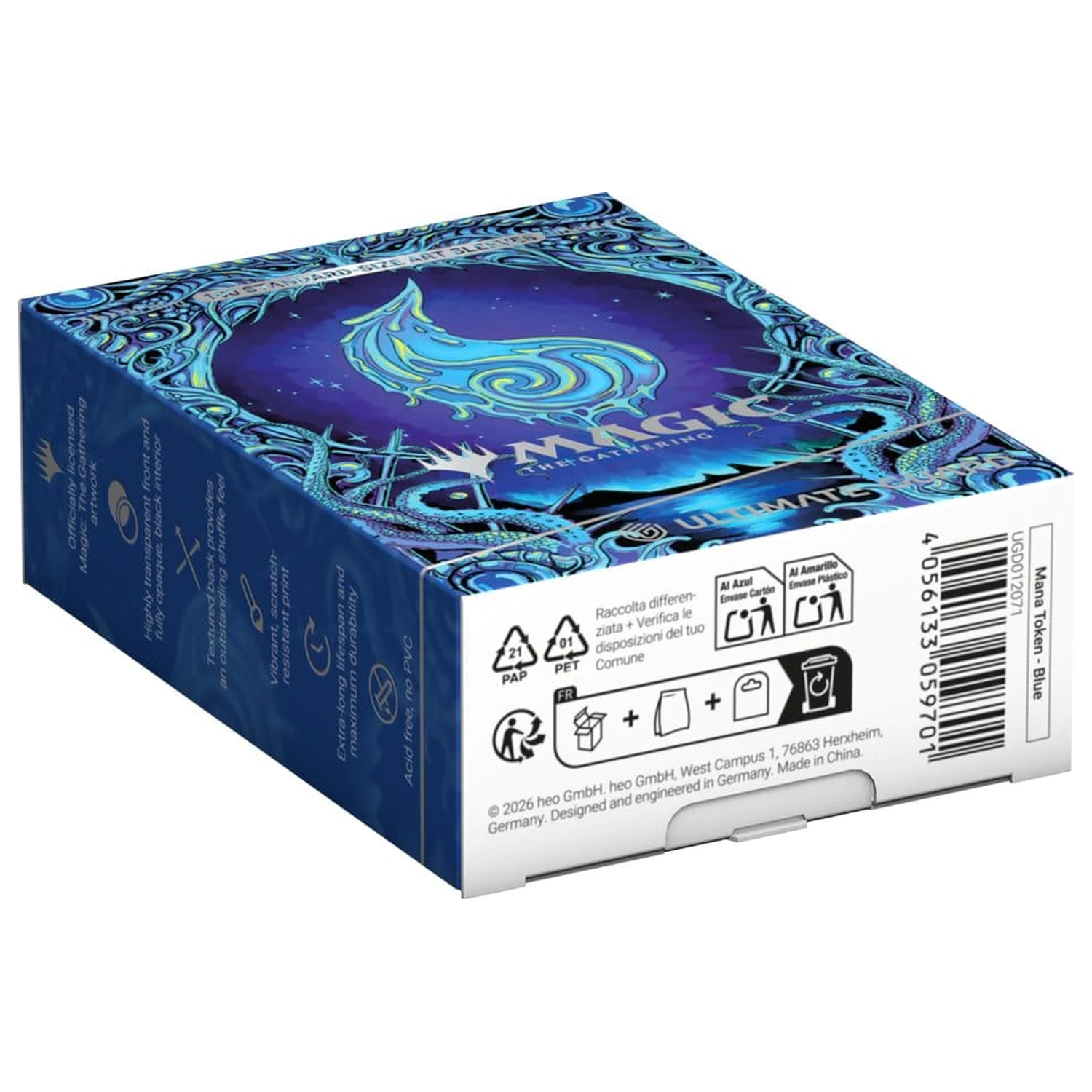 Ultimate Guard Art Sleeves Magic: The Gathering  "Mana Token" - Island product photo