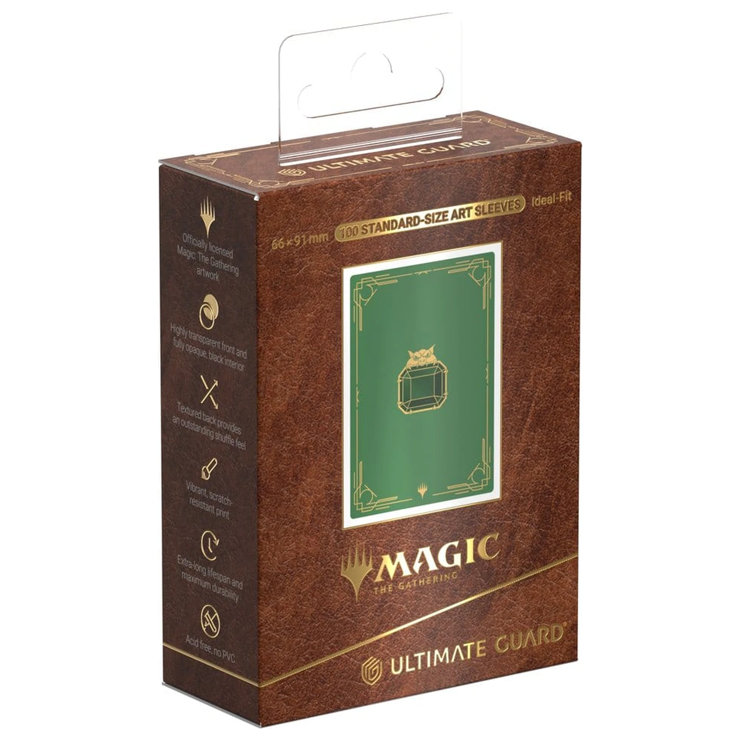 Ultimate Guard Art Sleeves Magic: The Gathering "Mox Collection" - Emerald product photo
