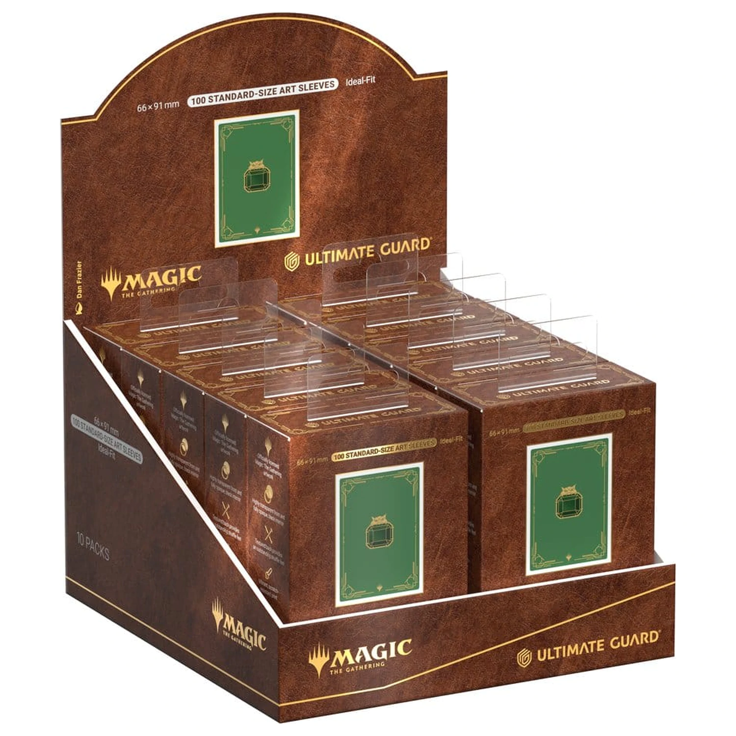 Ultimate Guard Art Sleeves Magic: The Gathering "Mox Collection" - Emerald product photo