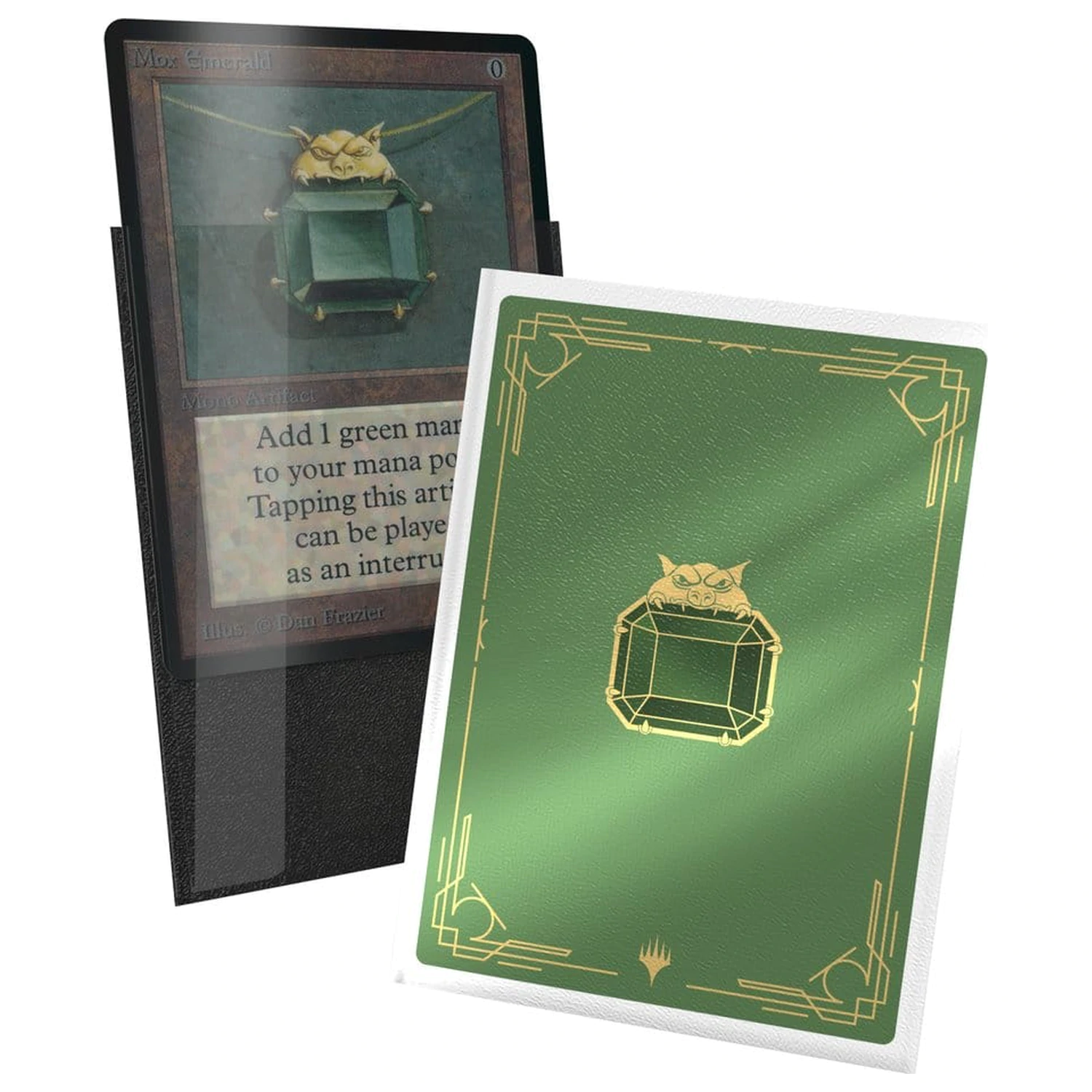 Ultimate Guard Art Sleeves Magic: The Gathering "Mox Collection" - Emerald product photo