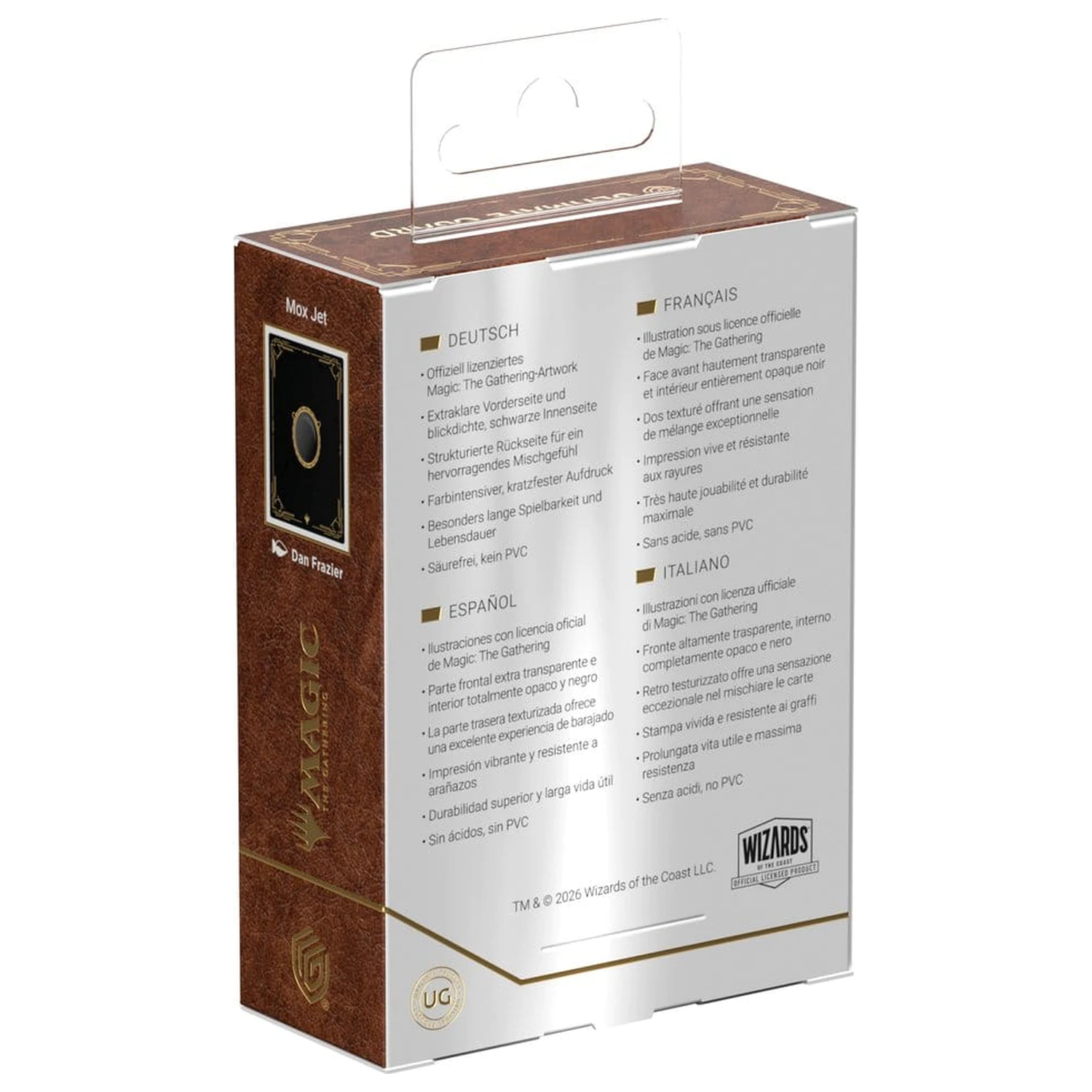 Ultimate Guard Art Sleeves Magic: The Gathering "Mox Collection" - Jet product photo