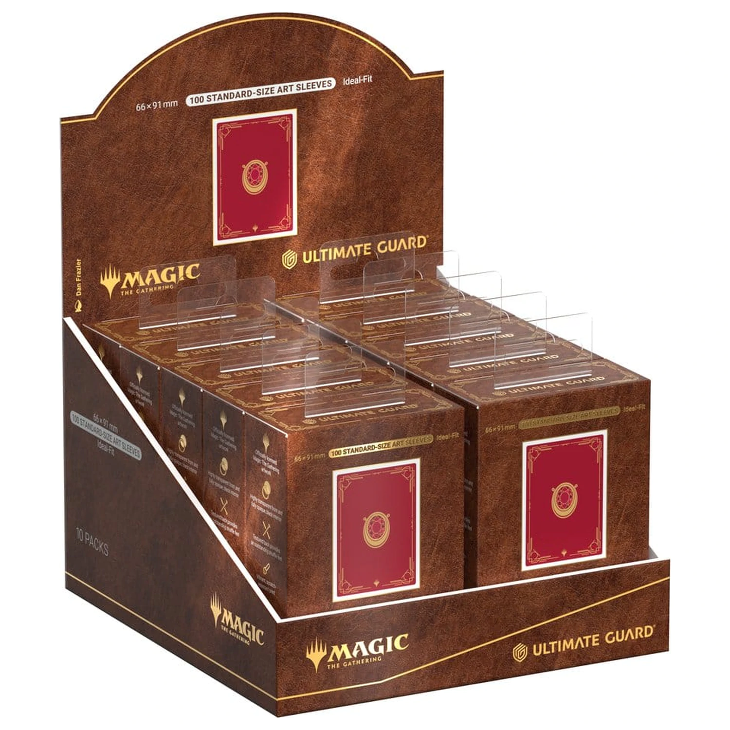 Ultimate Guard Art Sleeves Magic: The Gathering "Mox Collection" - Ruby product photo