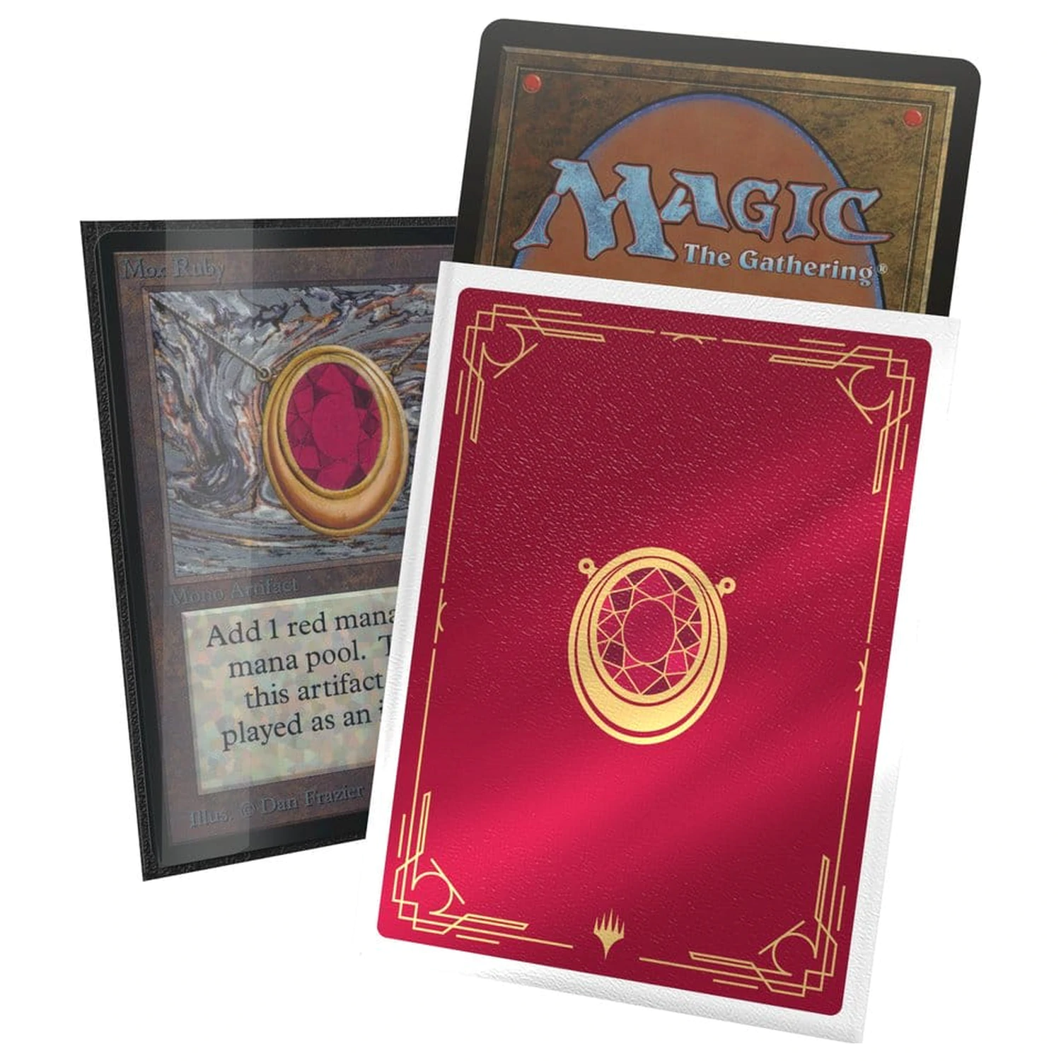 Ultimate Guard Art Sleeves Magic: The Gathering "Mox Collection" - Ruby product photo