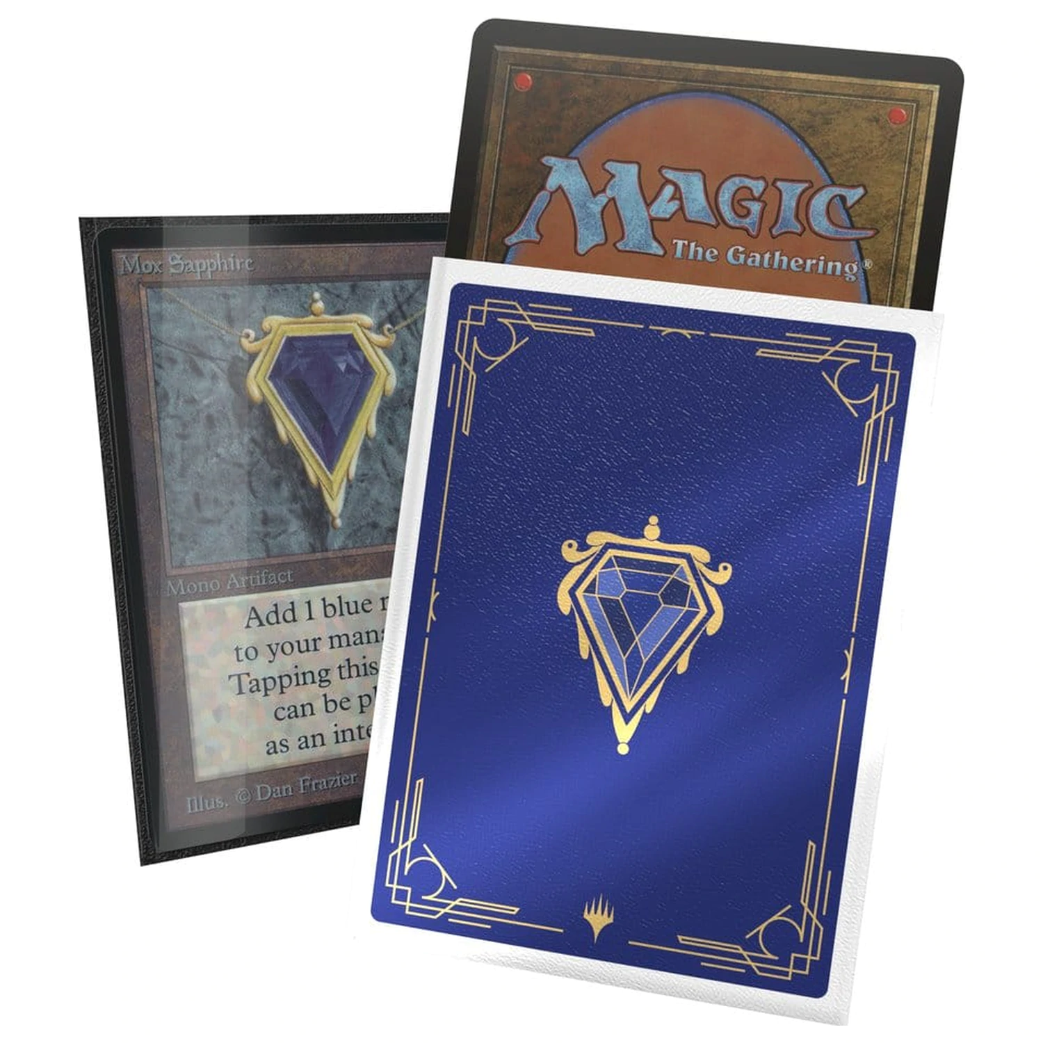Ultimate Guard Art Sleeves Magic: The Gathering "Mox Collection" - Sapphire product photo