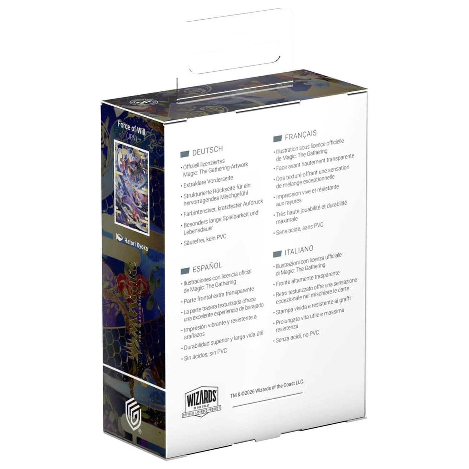 Ultimate Guard Art Sleeves Magic: The Gathering "Secrets of Strixhaven" - Force of Will (JPN) product photo