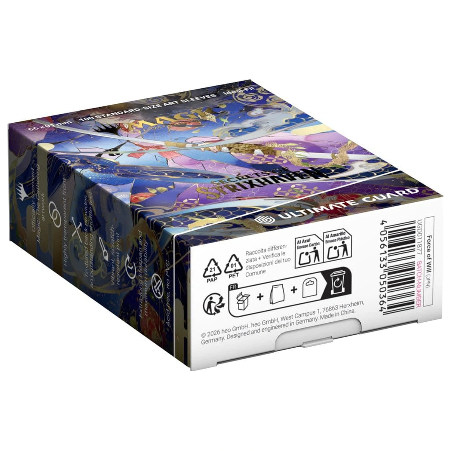 Ultimate Guard Art Sleeves Magic: The Gathering "Secrets of Strixhaven" - Force of Will (JPN) product photo