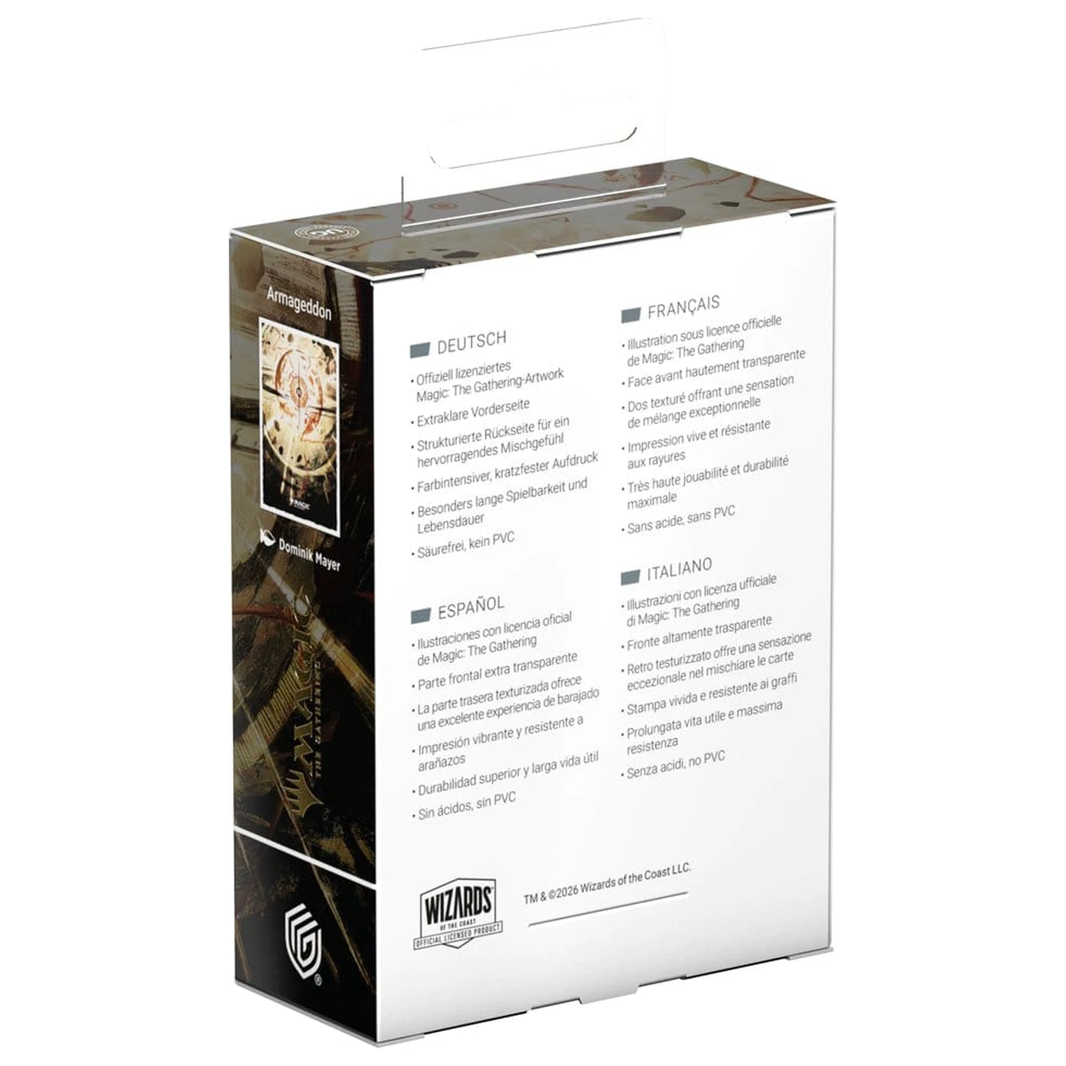 Ultimate Guard Art Sleeves Magic: The Gathering "Secrets of Strixhaven" - Armageddon product photo
