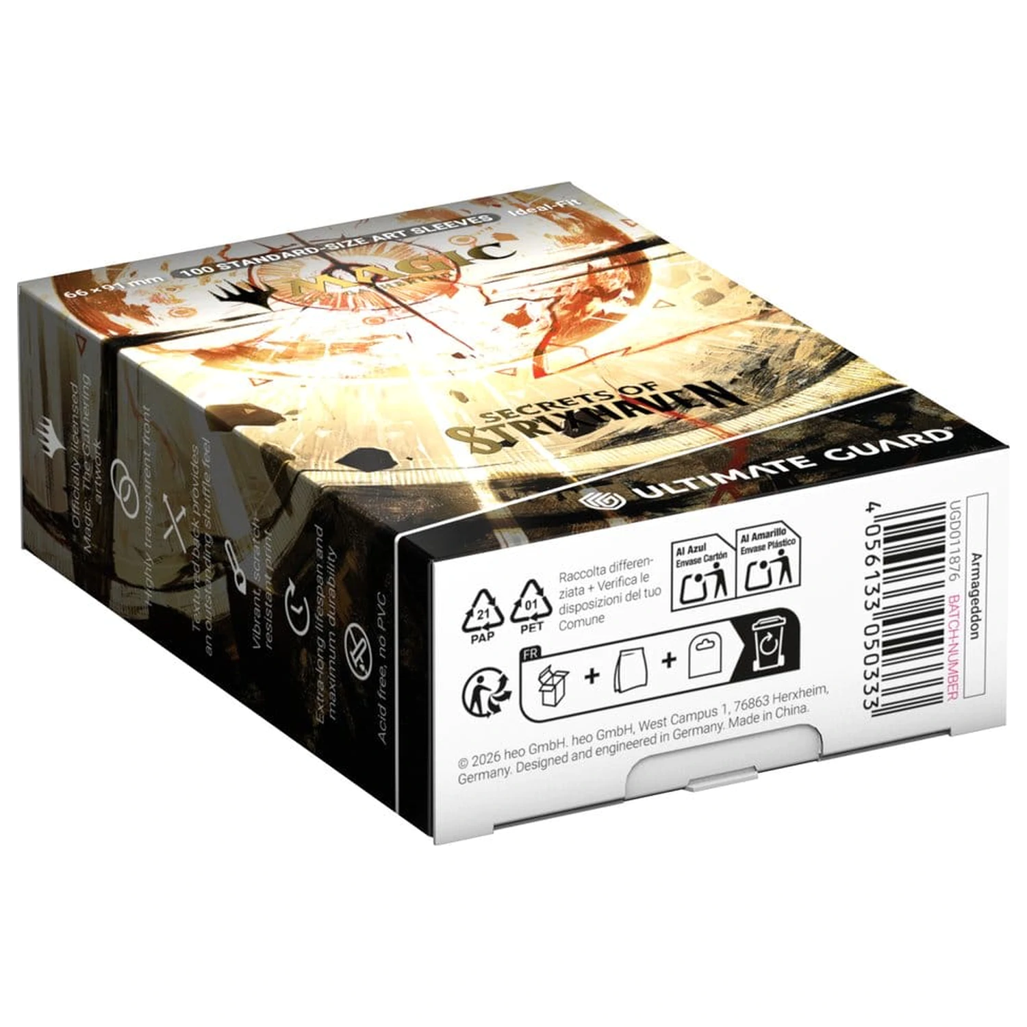 Ultimate Guard Art Sleeves Magic: The Gathering "Secrets of Strixhaven" - Armageddon product photo